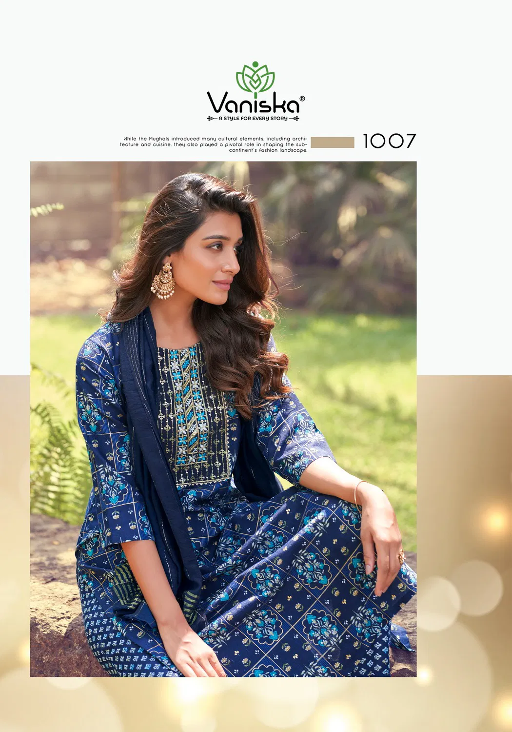 Sunrise Vol 1 By Vaniska Straight Cut Printed Kurti With Bottom Dupatta Wholesalers In Delhi